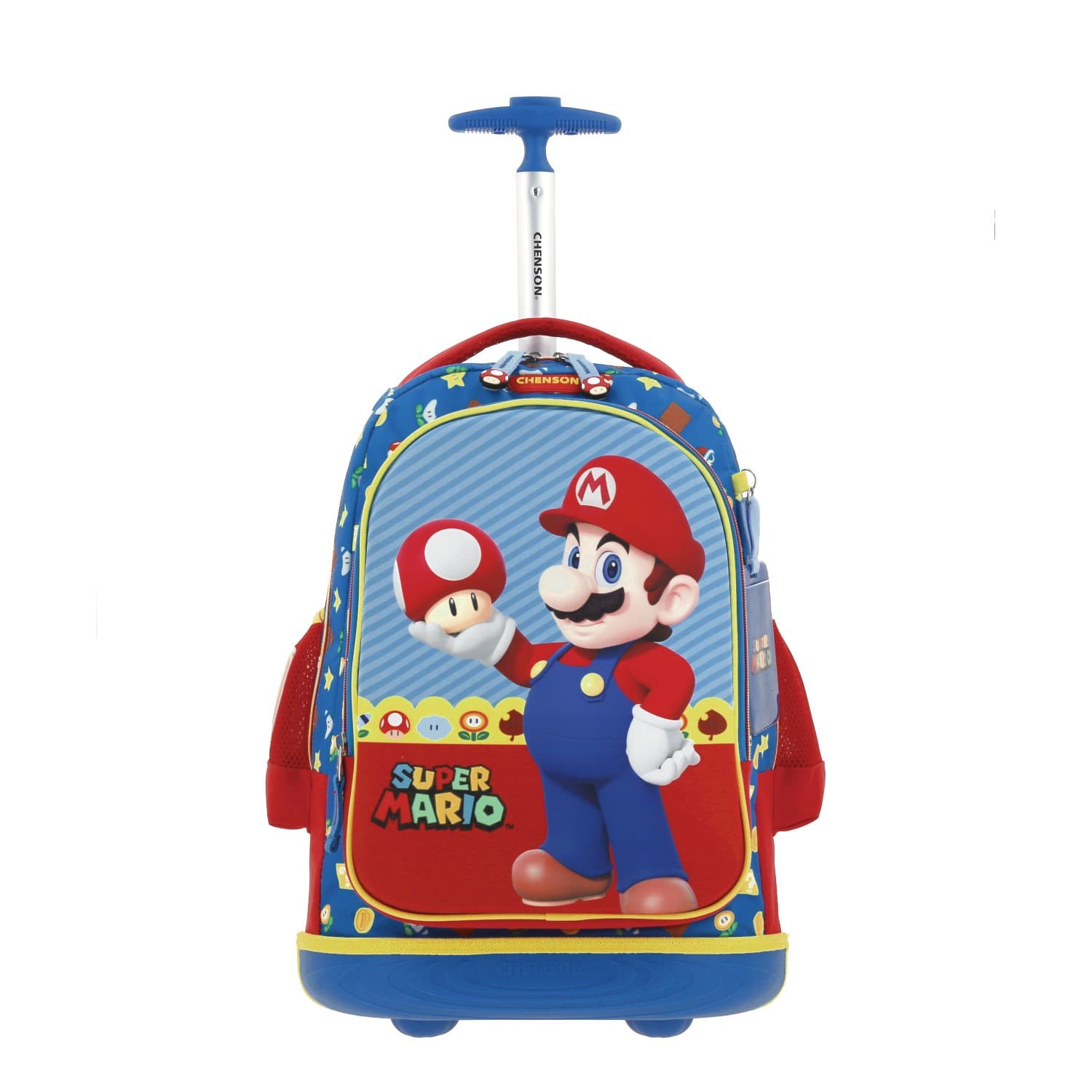 Kit Escolar Mario Bros by Chenson (Mochila + Lonchera + Lapicera) infantil