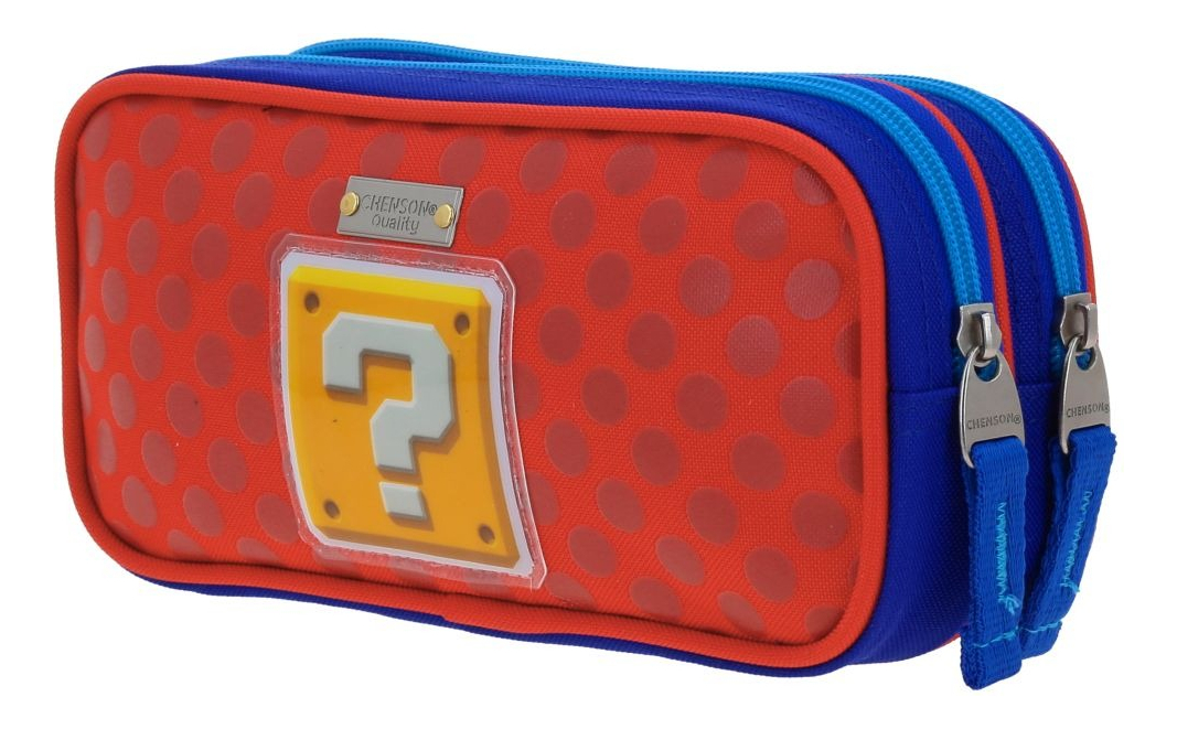 Lapicera Escolar Mario Bros Esqueip Mb70309-9 Color Azul - Imagen 3