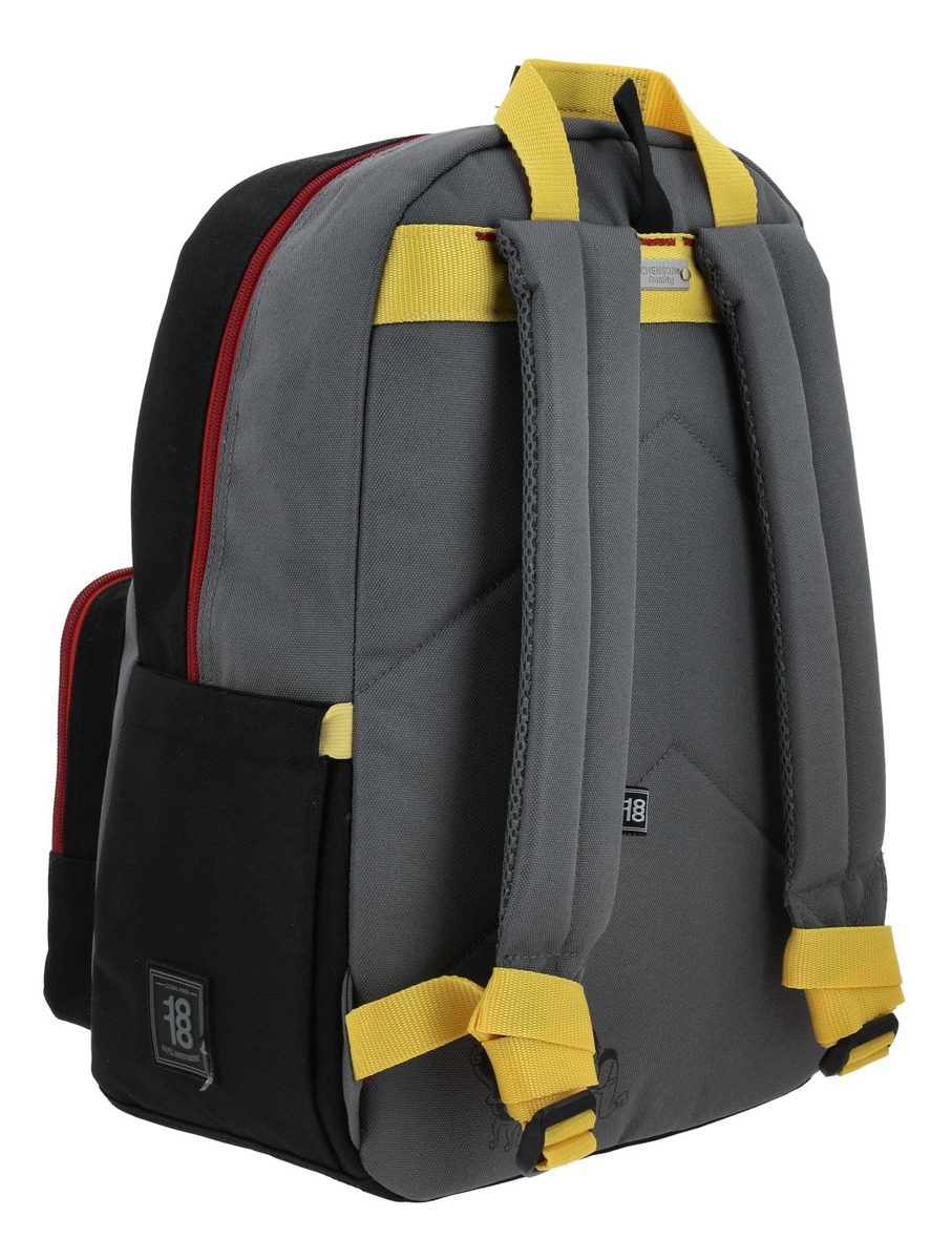 Kit Escolar Mochila Lapicera Y Lonchera Chenson Deadpool Pulver Gris - Imagen 3