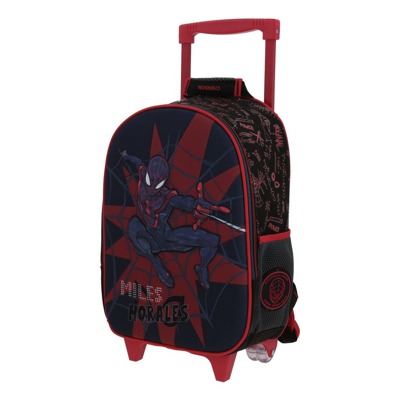Mochila Kinder Con Ruedas Chenson Miles Morales Dotte - Imagen 7