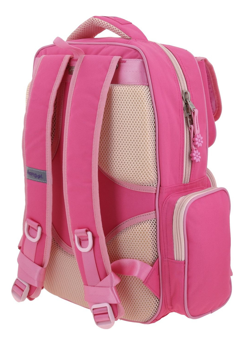 Kit Escolar Mochila Lonchera Y Lapicera Chenson Happy Girl Strong Color Rosa Primaria - Imagen 3