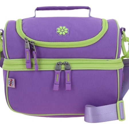 Lonchera Escolar Happy Girl Strong Hg70738-v Violeta Ninas