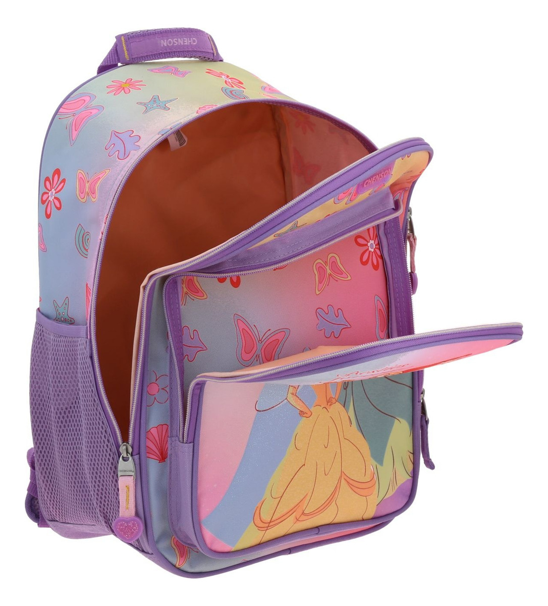 Mochila Grande Escolar Chenson Disney Princesas Princs - Imagen 7