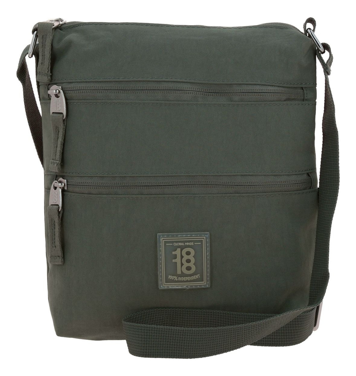 Chenson 1870142-a Bolsa Crossbody Poliéster Gris Oscuro Zilp