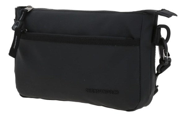 Crossbody Chico Chenson Pro Rambo Color Negro Organizador Acabado De Los Herrajes Níquel Diseño De La Tela Lisa