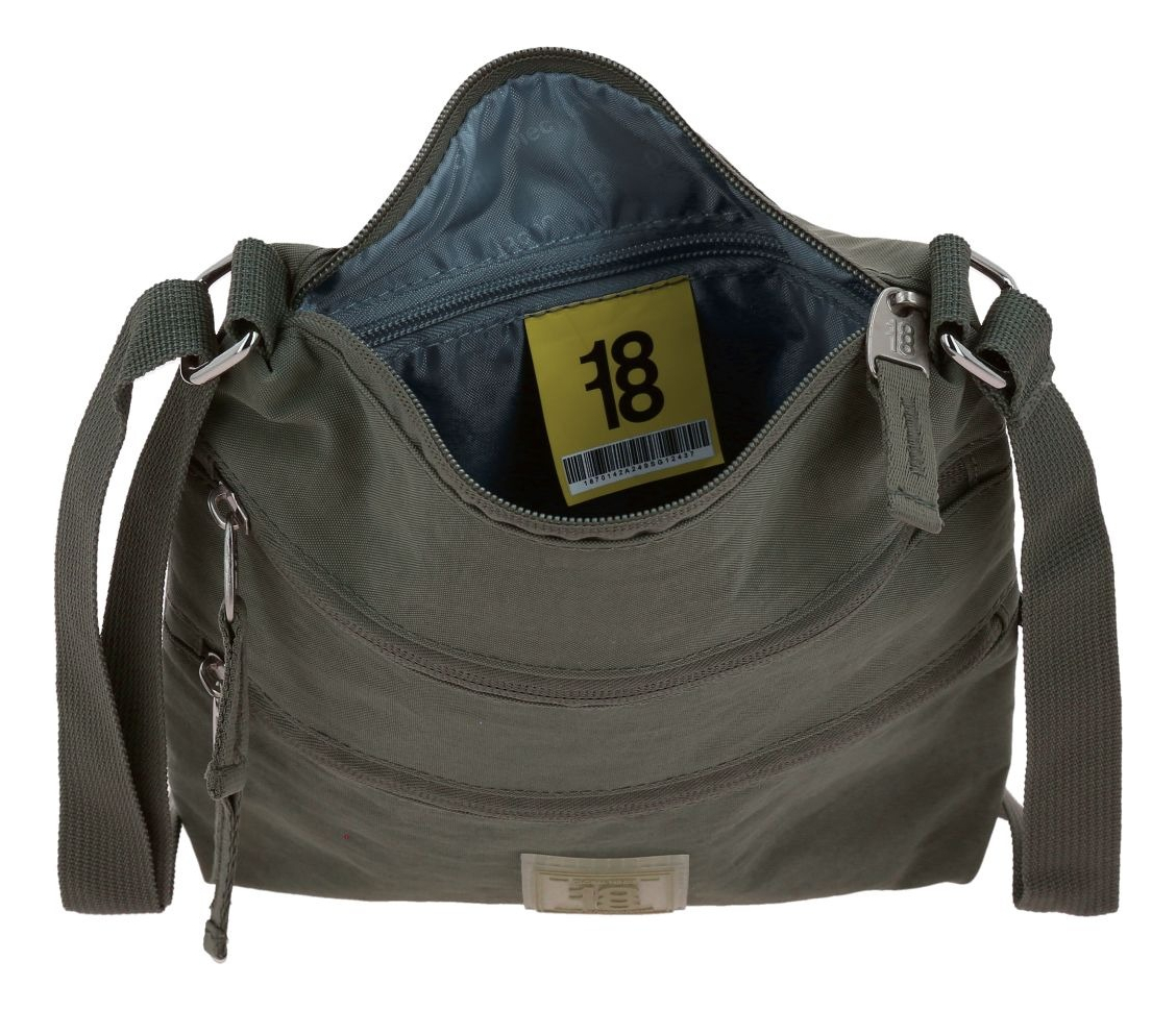 Chenson 1870142-a Bolsa Crossbody Poliéster Gris Oscuro Zilp - Imagen 7