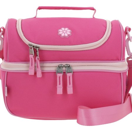 Lonchera Escolar Happy Girl Strong Hg70738-p Rosa Ninas
