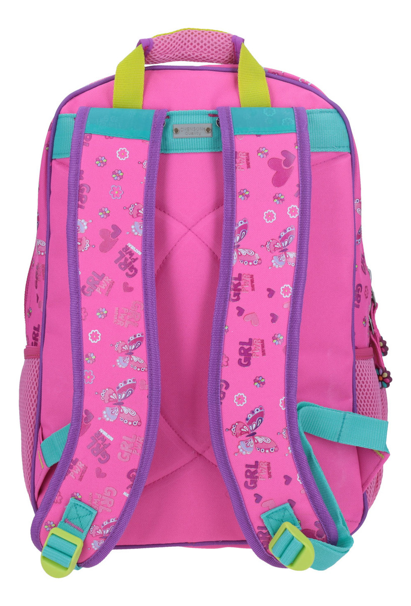 Mochila Chenson Para Niña Happy Girl Escolar Primaria Hg64704-p - Imagen 3