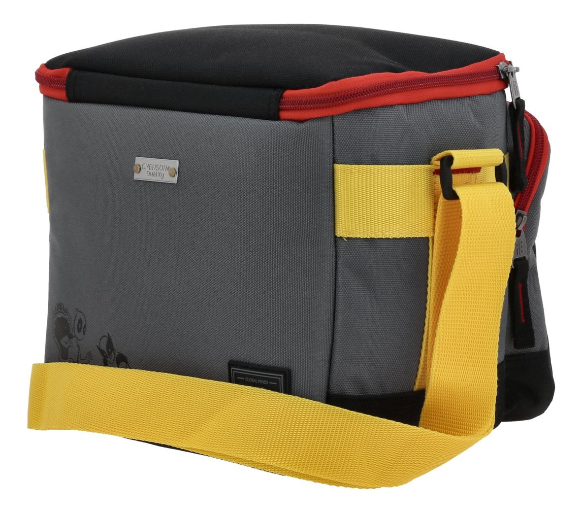Kit Escolar Mochila Lapicera Y Lonchera Chenson Deadpool Pulver Gris - Imagen 6