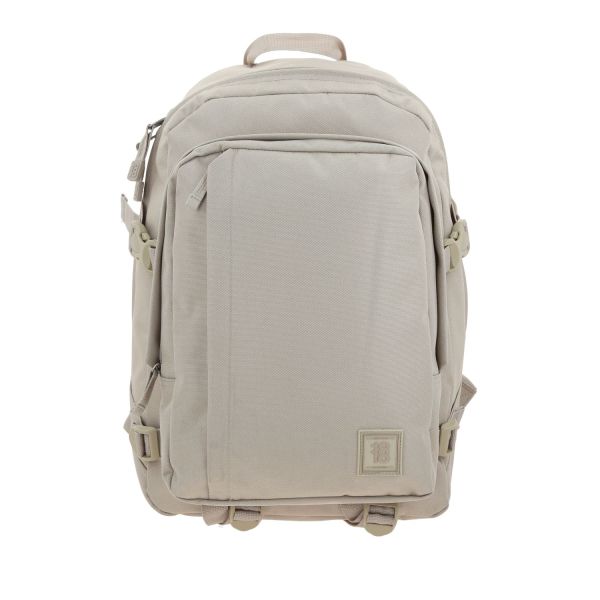 Mochila escolar juvenil 1818 by Chenson beige con amplios compartimentos