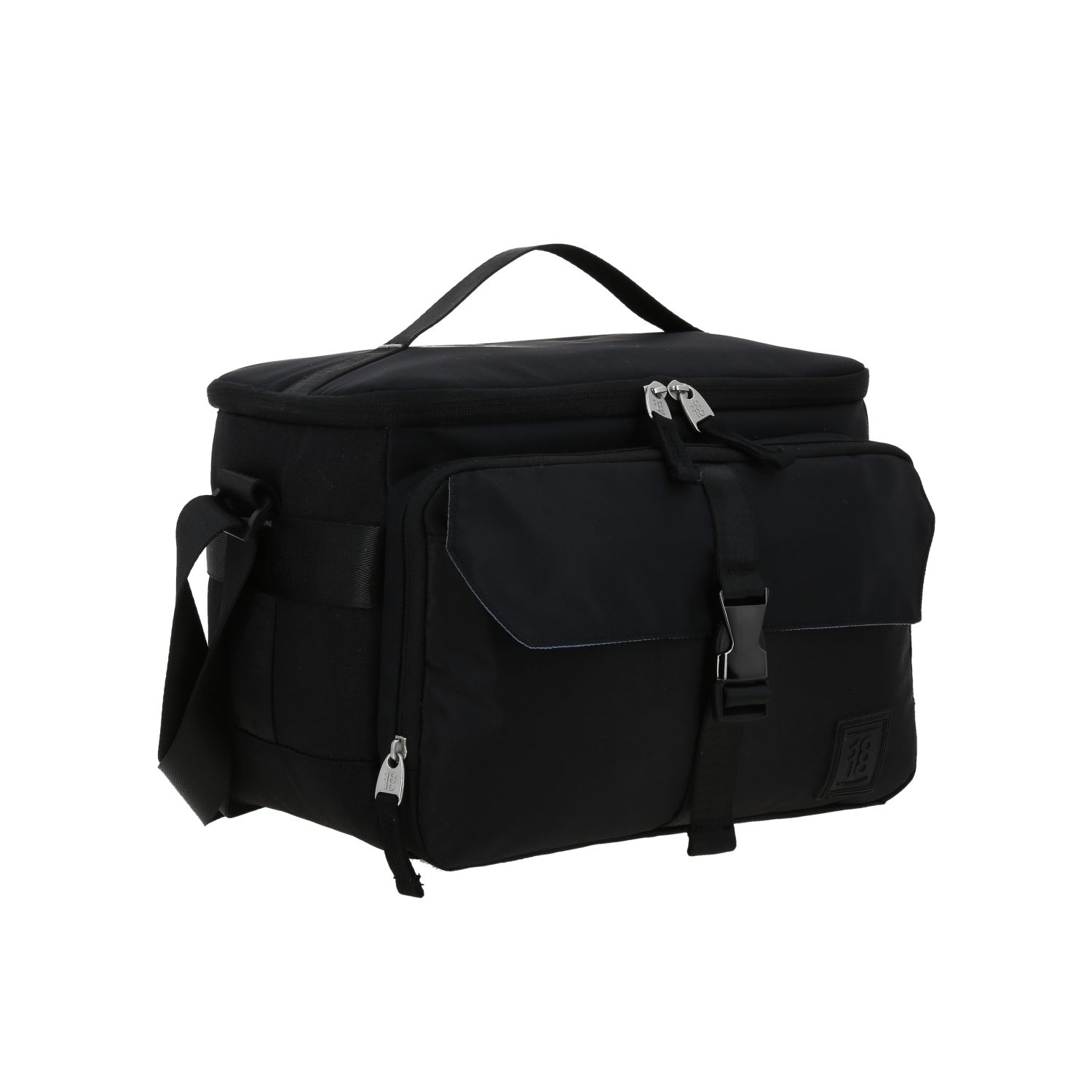 Lonchera escolar térmica 1818 by Chenson negra con amplio compartimento - Imagen 6