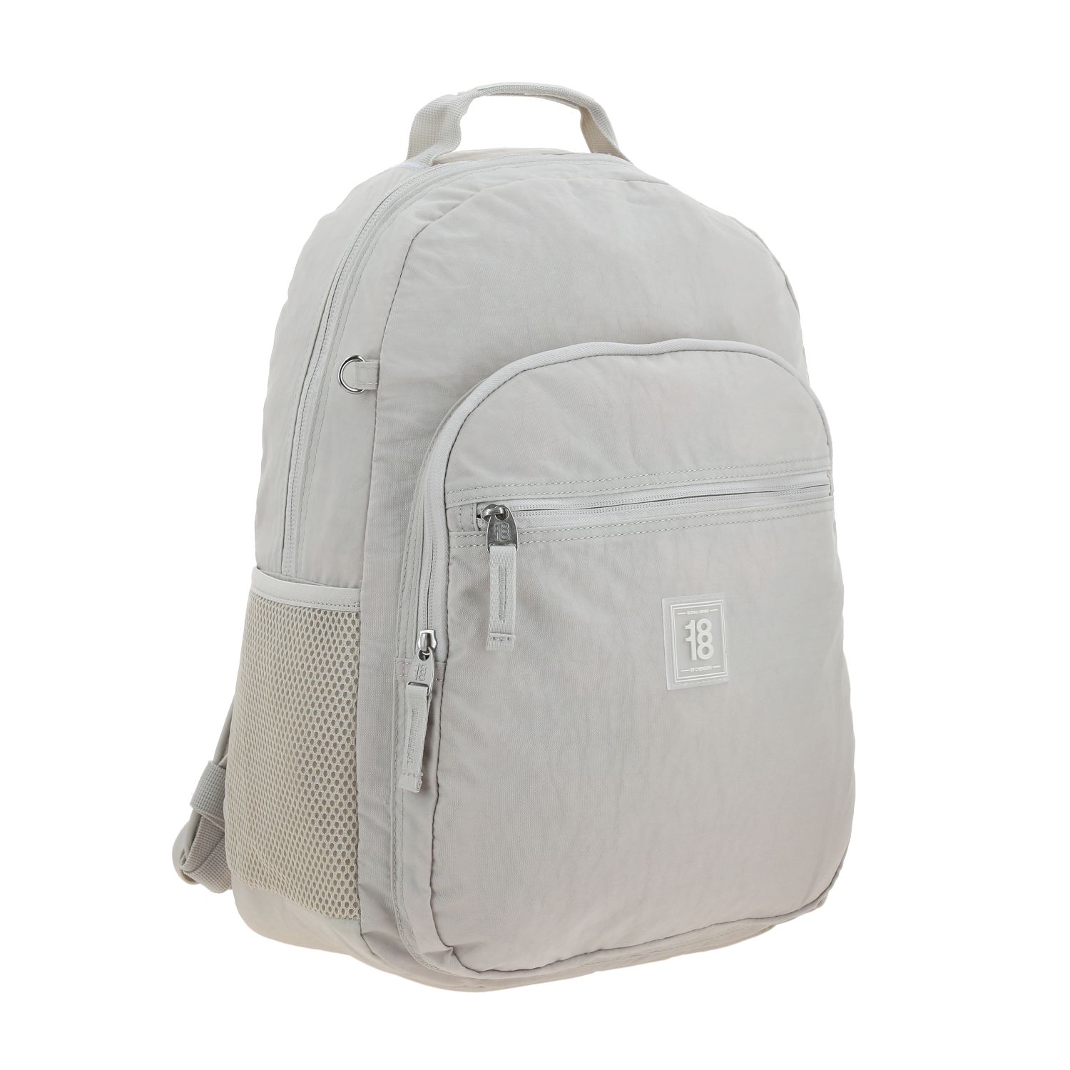 Mochila escolar juvenil 1818 by Chenson Beige - Amplio compartimento y estilo moderno - Imagen 6