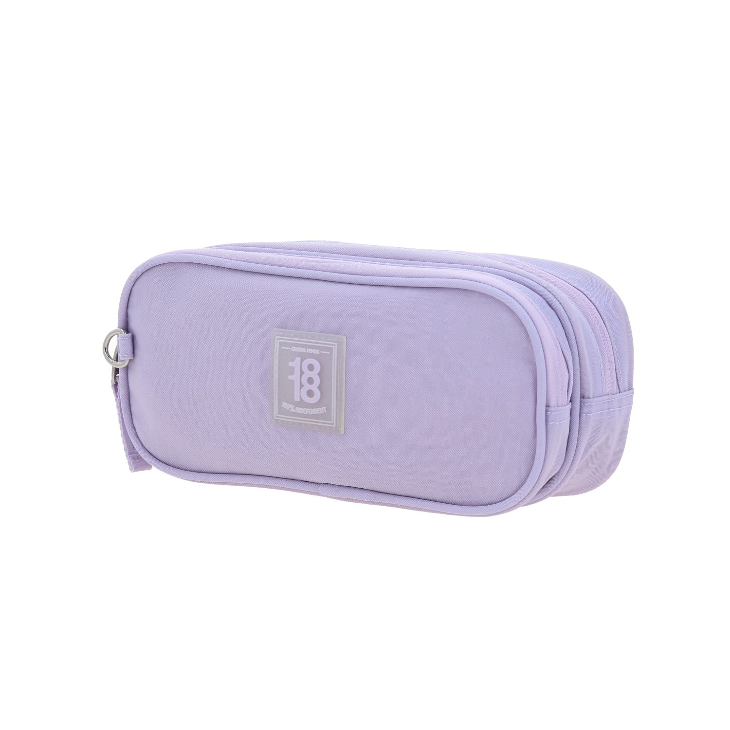 Lapicera escolar violeta 1818 by Chenson con doble compartimento - Imagen 2