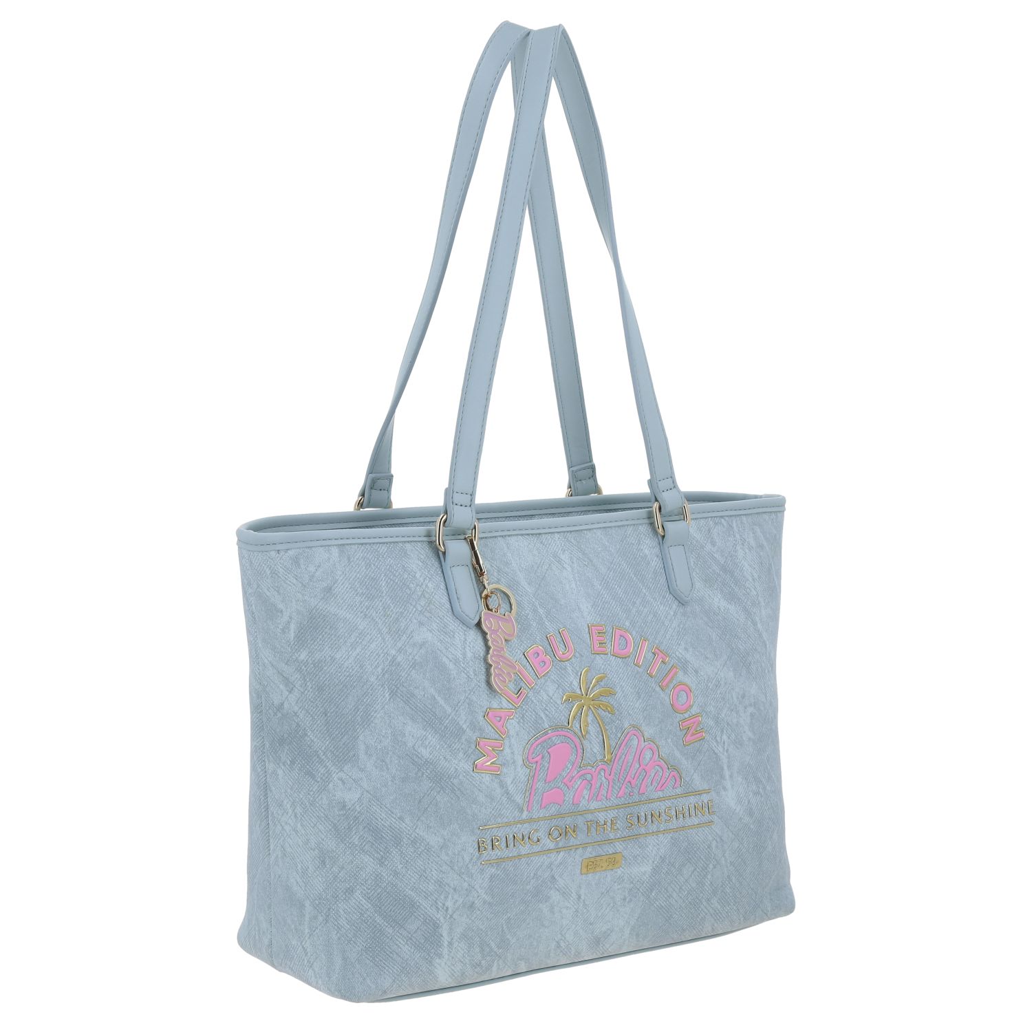 Bolsa grande para dama Barbie by Chenson en azul, ideal para el día a día - Imagen 6