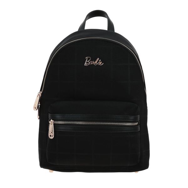 Mochila para mujer casual Barbie by Chenson en color negro con amplio compartimento