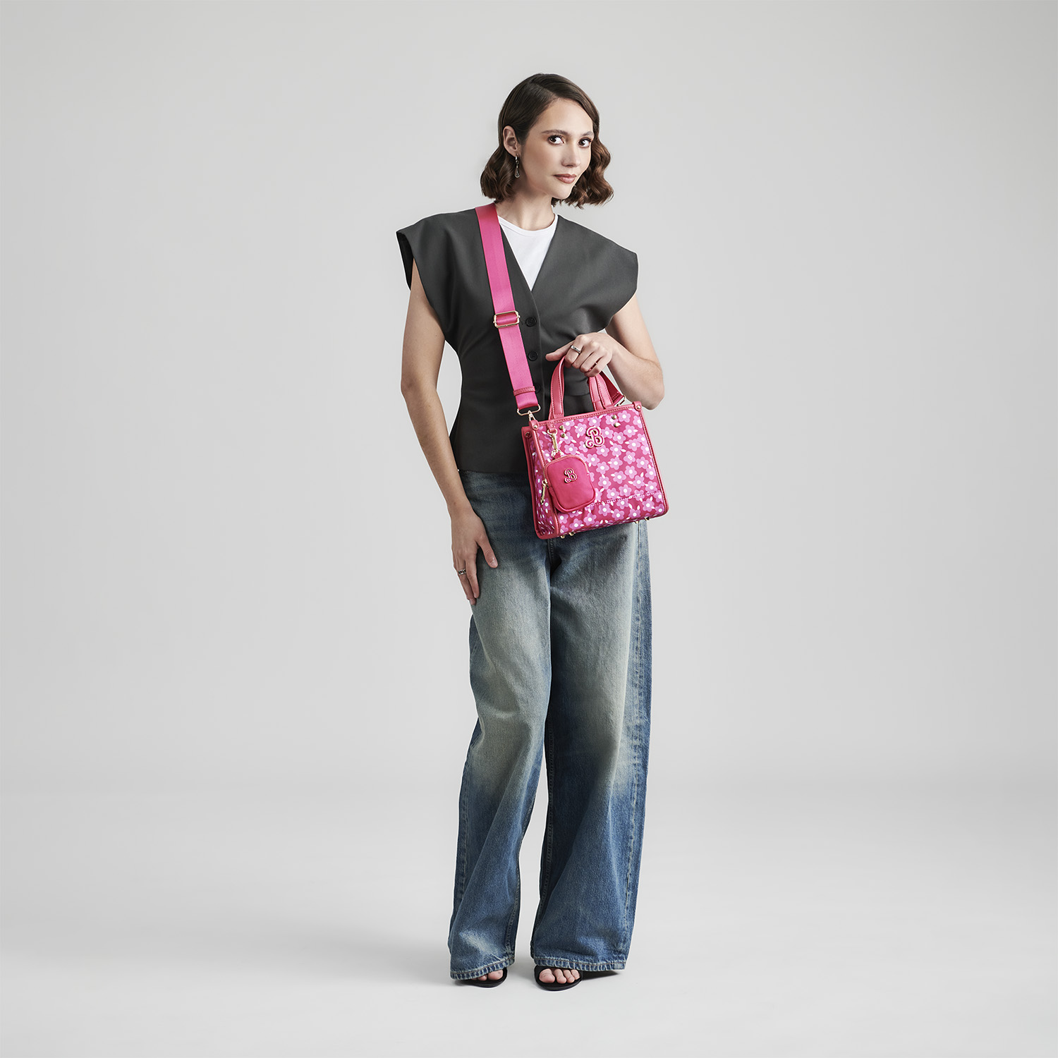 Bolsa de Mano para Dama Barbie by Chenson Rosa - Estilo y Funcionalidad - Imagen 8