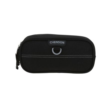 Lapicera Chenson Clásico negra con doble compartimento para estudiantes