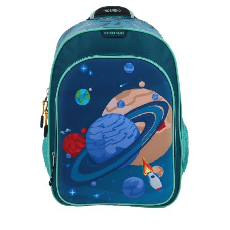 Mochila escolar Chenson Original azul para primaria con amplio compartimento