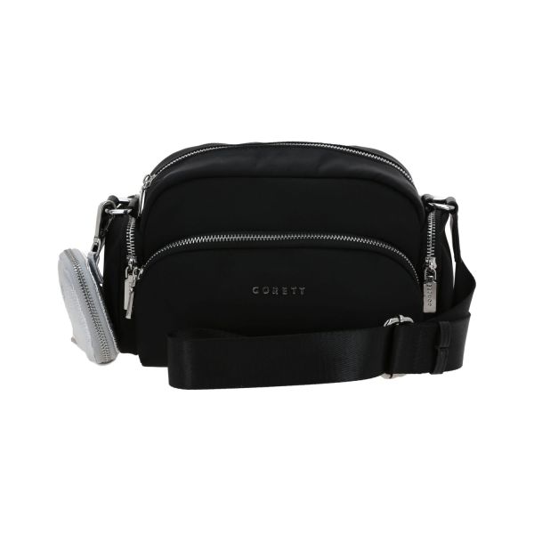 Bolsa de Lado para Dama Gorétt by Chenson Negra - Ideal para el Día a Día