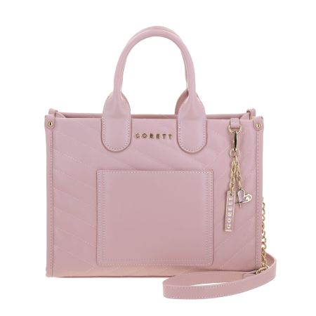Bolsa de Mano para Dama Gorétt by Chenson Rosa con Asa Ajustable