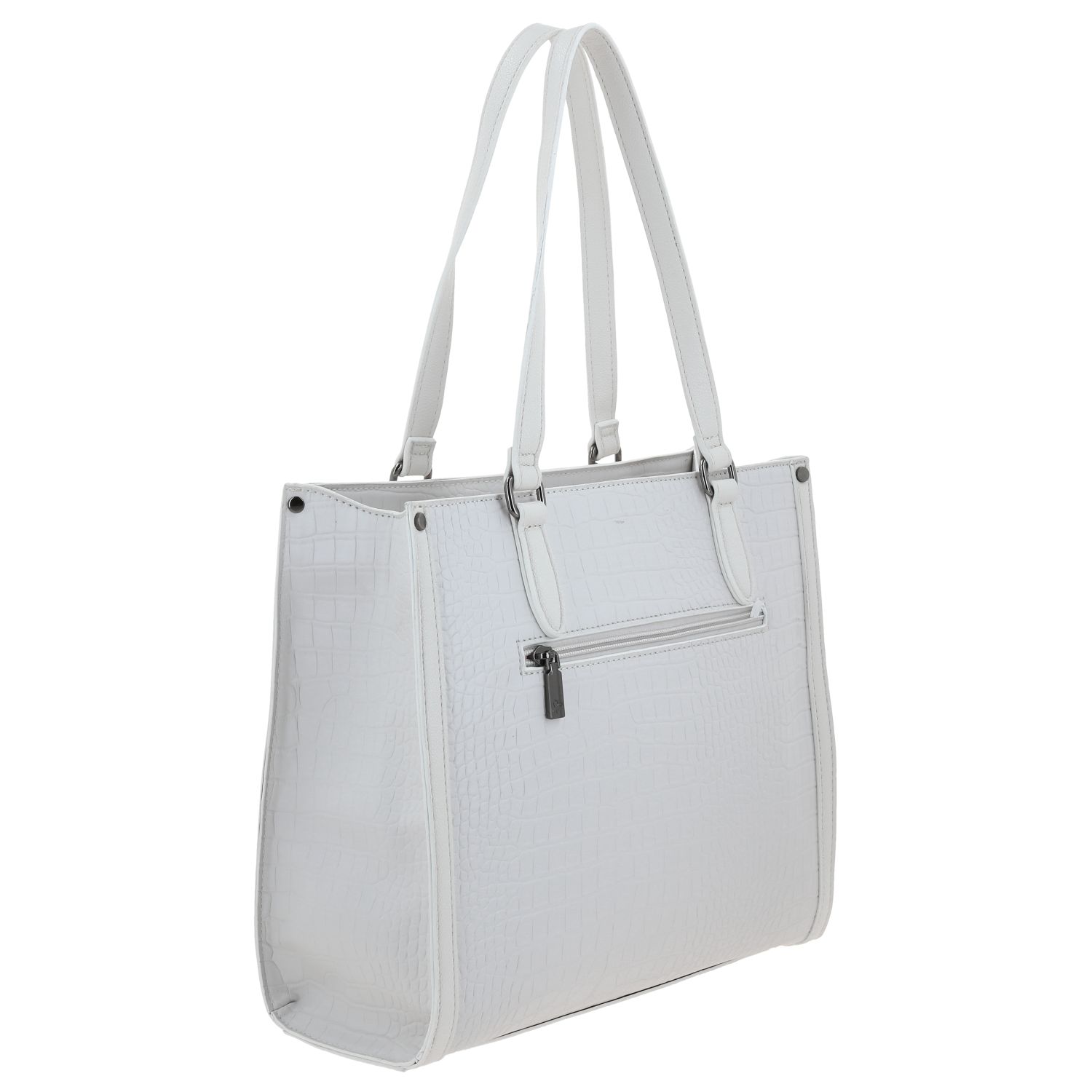 Bolsa Grande para Dama Gorétt by Chenson Blanca - Estilo y Comodidad - Imagen 3