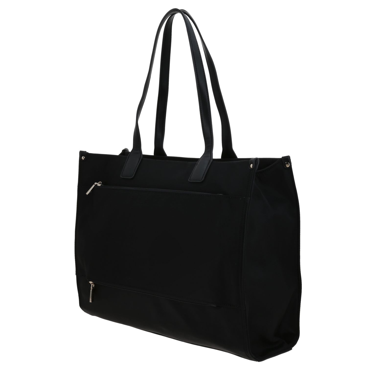 Bolsa grande para dama Gorétt by Chenson color negro con compartimento especial - Imagen 5