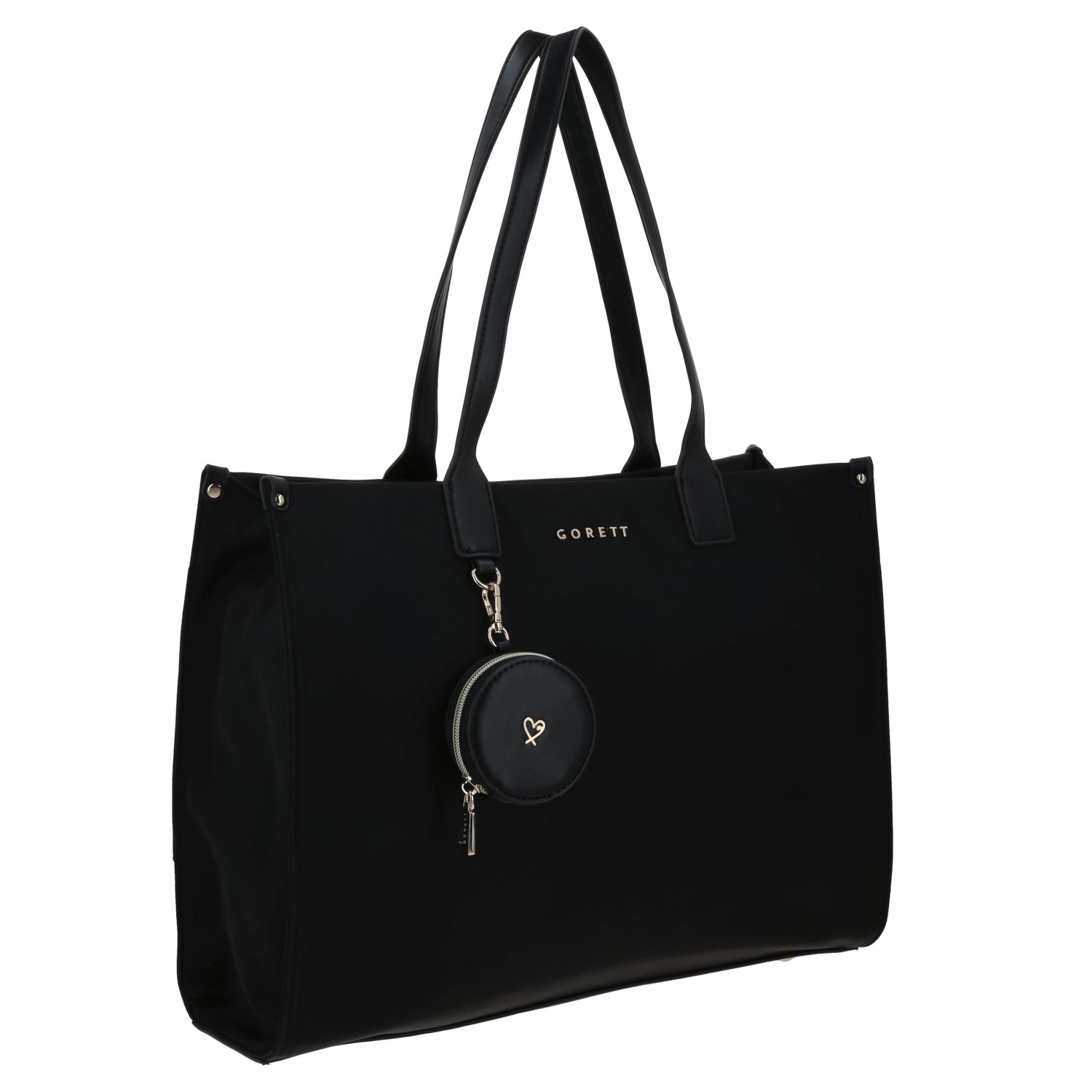 Bolsa grande para dama Gorétt by Chenson color negro con compartimento especial - Imagen 6
