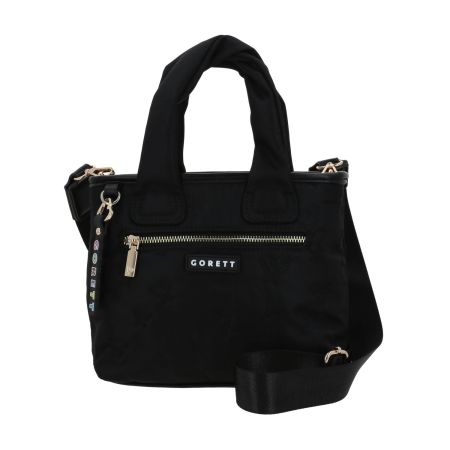 Bolsa de Mano para Dama Gorétt by Chenson Negra con Cierre Seguro