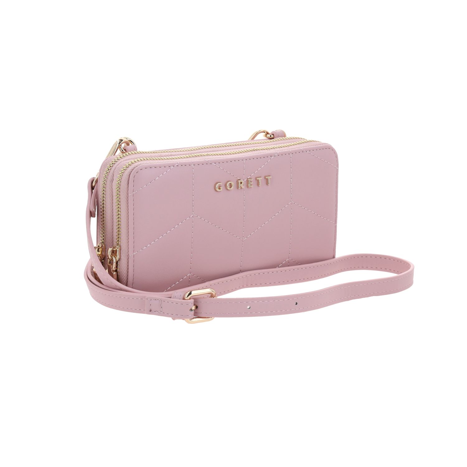 Cartera Gorétt by Chenson Rosa Doble Compartimento para Mujer - Imagen 6