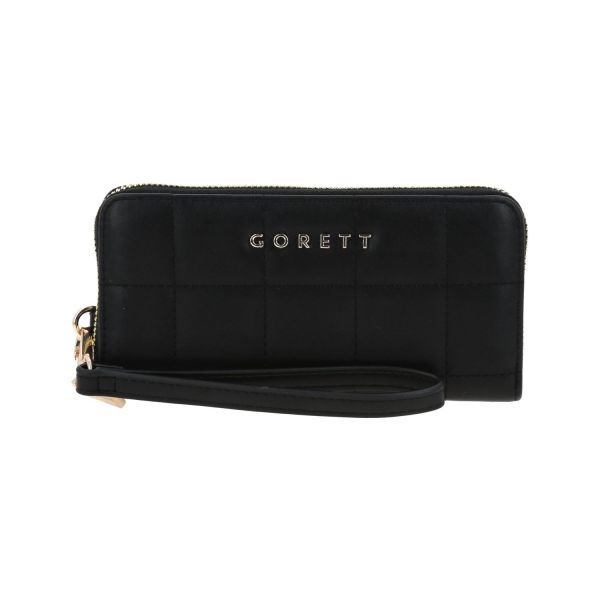 Cartera para mujer Gorétt by Chenson en color negro con monedero y tarjetero