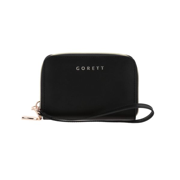 Cartera Gorétt by Chenson Negro para Dama con Compartimentos Prácticos