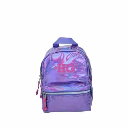 Mochila escolar para niña Happy Girl by Chenson color uva - Ideal para la escuela