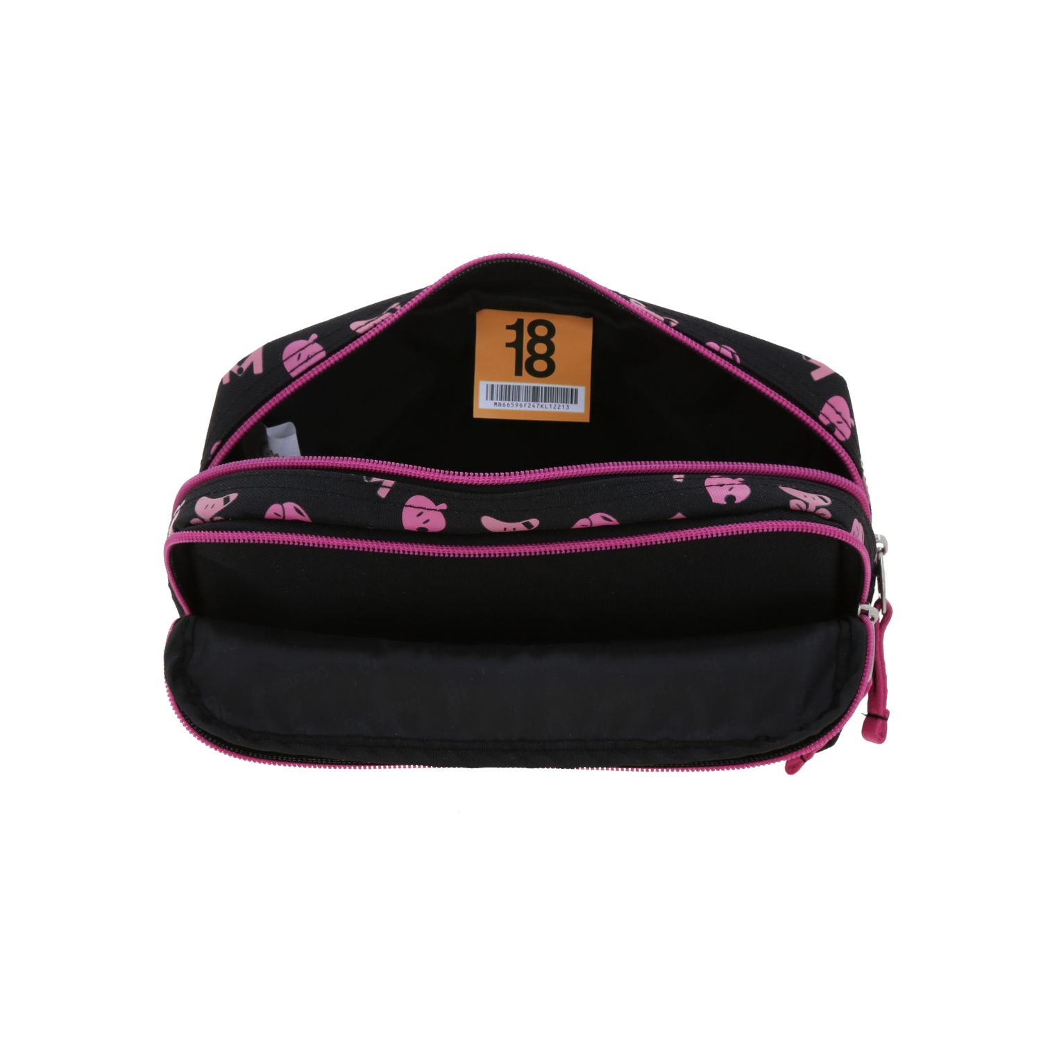 Lapicera escolar Mario Bros by Chenson fucsia con doble compartimento - Imagen 7