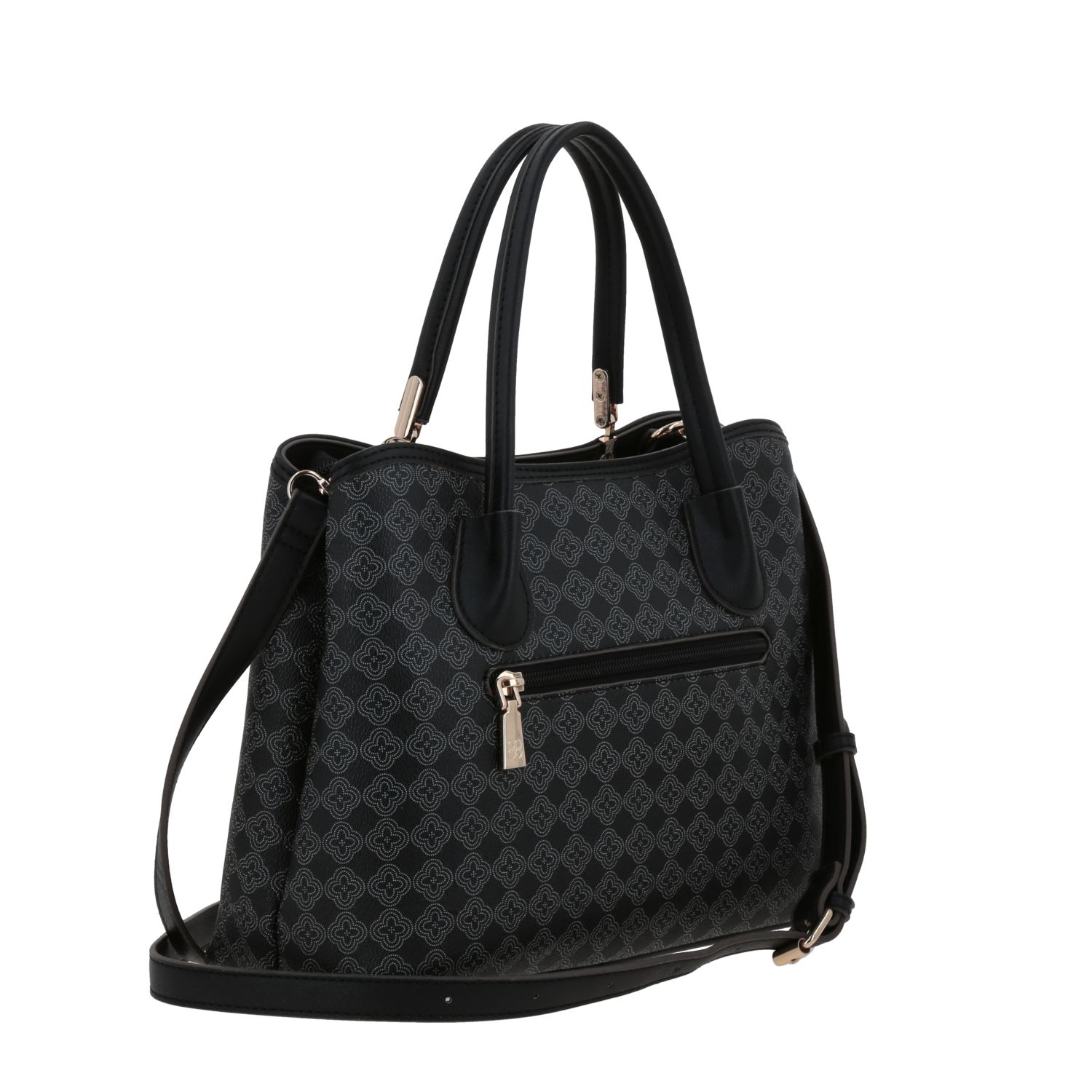 Bolsa de Mano para Dama Madison by Chenson Negra con Compartimentos Prácticos - Imagen 3