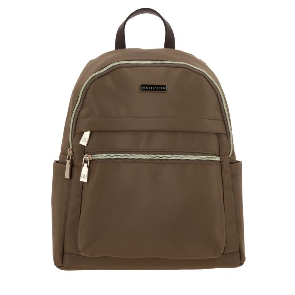Mochila para mujer casual Madison by Chenson color café - estilo y funcionalidad