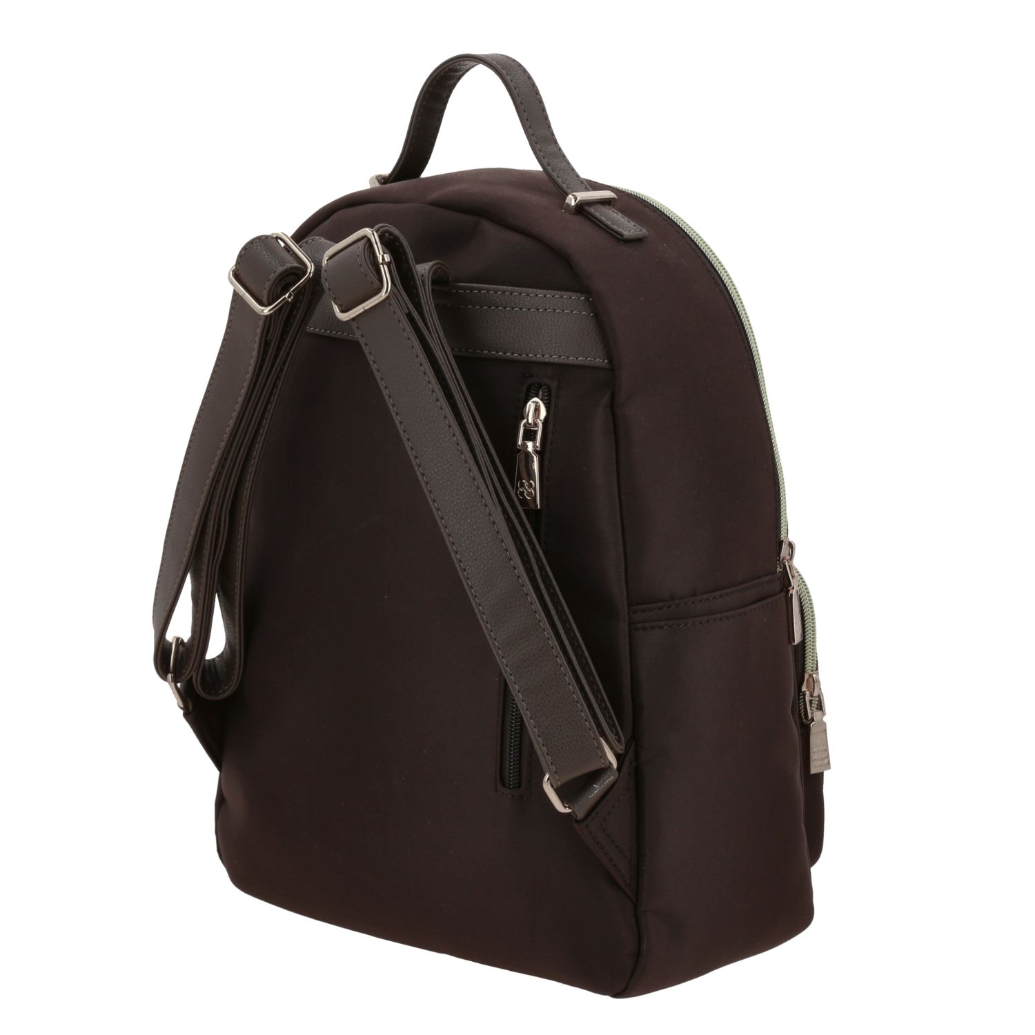 Mochila para mujer casual Madison by Chenson en color café satinado - Estilo y funcionalidad - Imagen 5