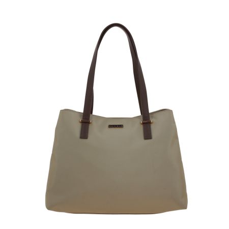 Bolsa grande para dama Madison by Chenson camel con doble compartimento