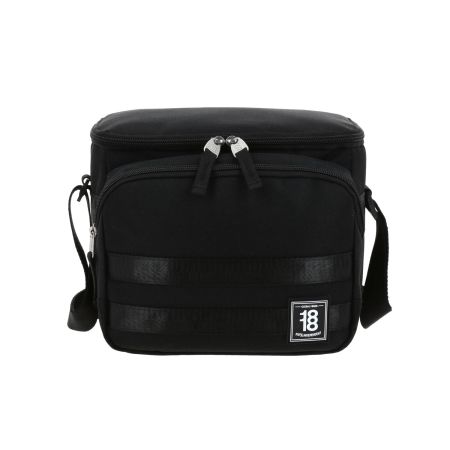 Lonchera escolar térmica 1818 by Chenson negra con amplio compartimento